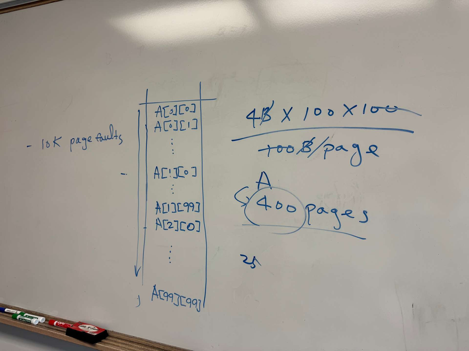 OS Final Array Question