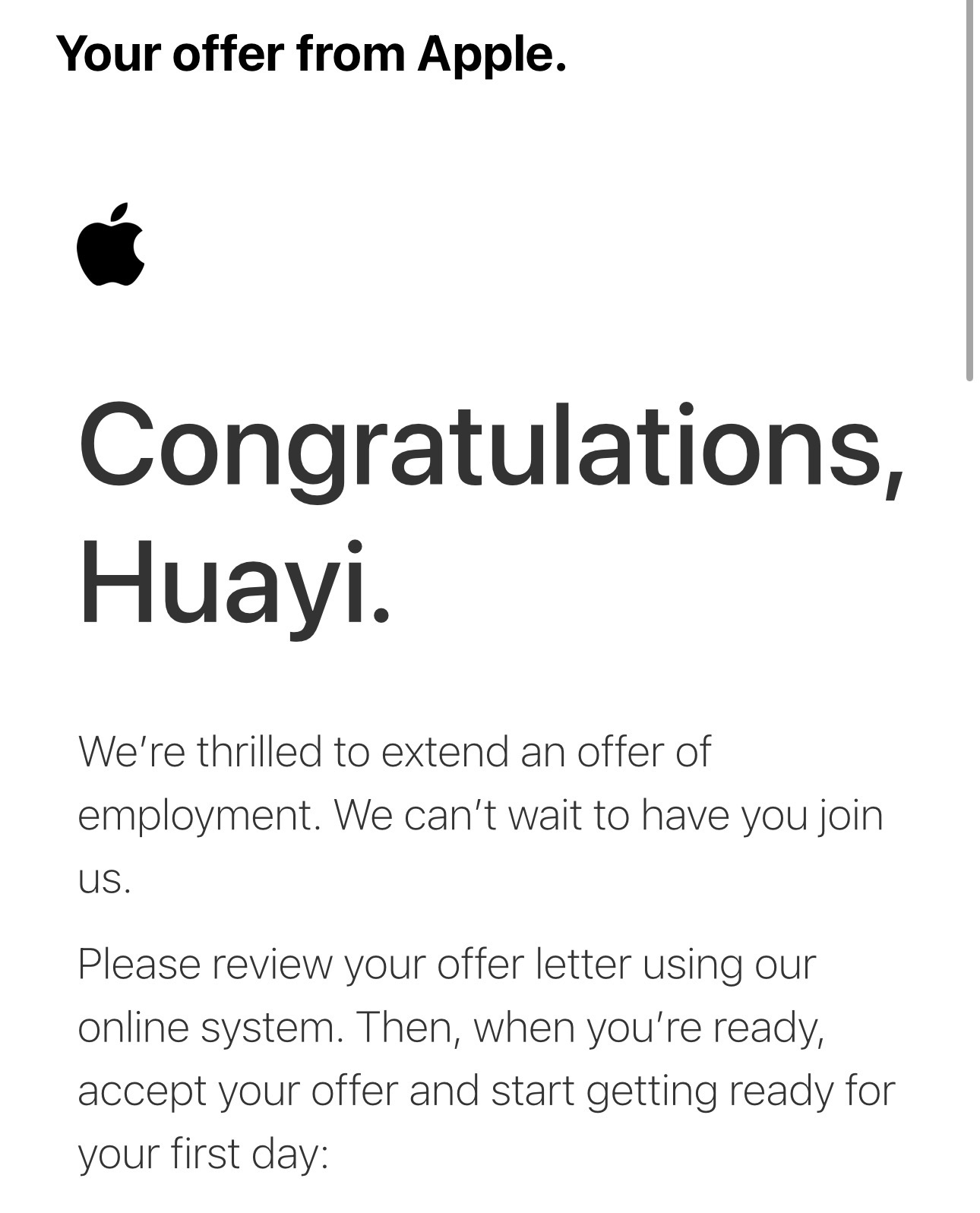 Apple.