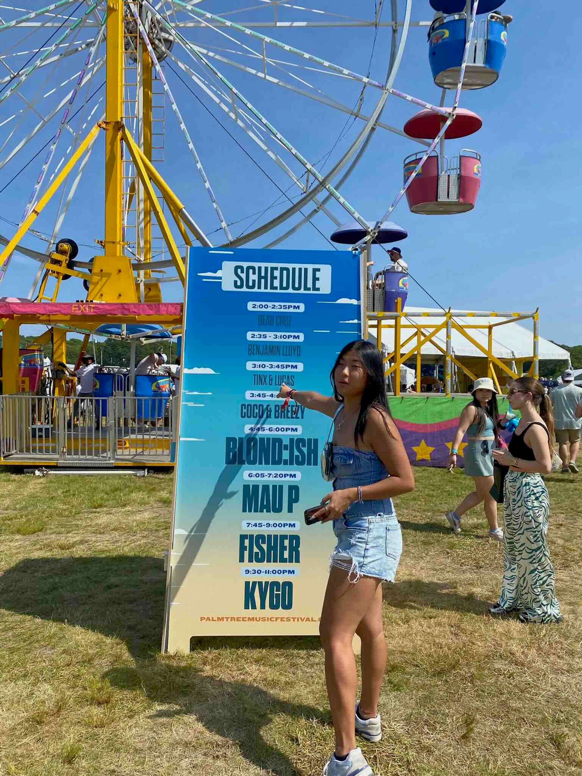 Palm Tree Music Festival Flyer